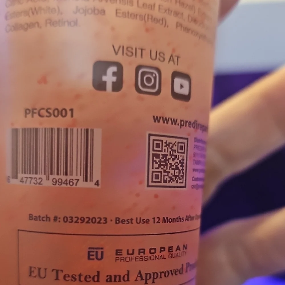 Prédiré Triple Acting Acid Cleansing Scrub – Orange